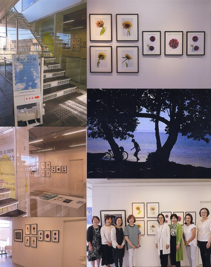 作品展示の様子