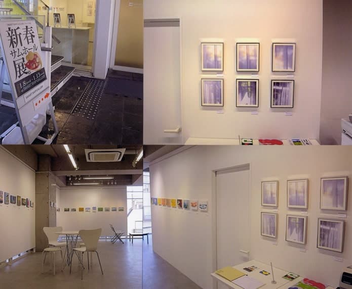 作品展示の様子