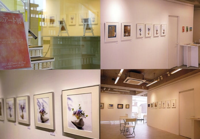 作品展示の様子