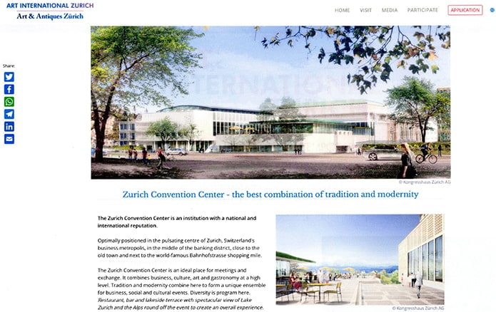 ART INTERNATIONAL ZURICH 2021