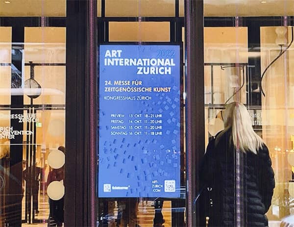ART INTERNATIONAL ZURICH 2022