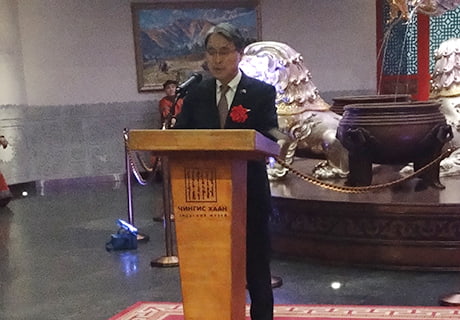 VIPの方たちのご挨拶